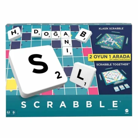 Scrabble Orijinal İkisi Bir Arada Türkçe HXV98 